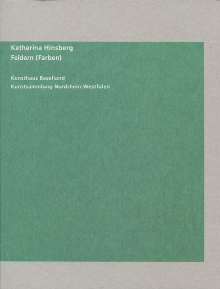 Katharina Hinsberg Publikation Feldern (Farben)