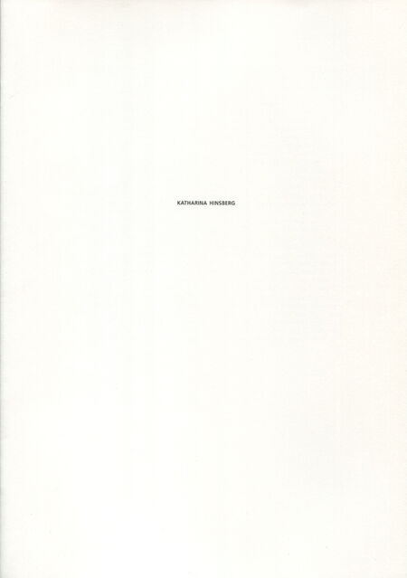 Katharina Hinsberg Publikation Nulla dies sine linea