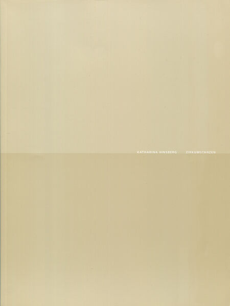 Katharina Hinsberg Publikation Zirkumstanzen