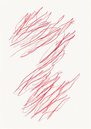 Katharina Hinsberg, Schraffen, 2024